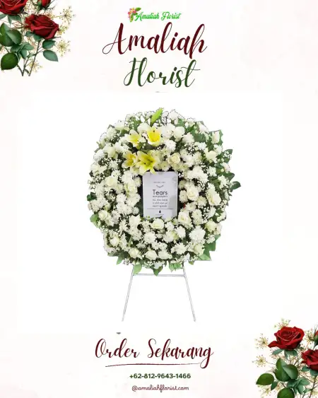 Krans Bunga Duka Cibeber Ii
